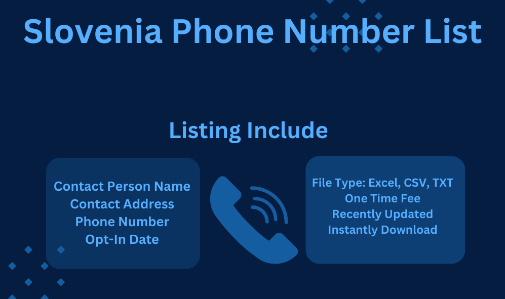 Slovenia Phone Number List