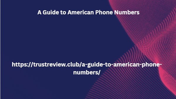 A Guide to American Phone Numbers