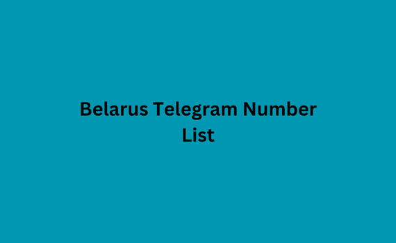 Belarus telegram number list